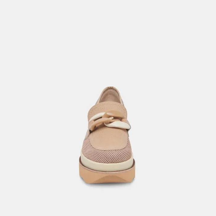 Dolce Vita Jaksen Sneakers Almond Mesh Women Flats and Loafers