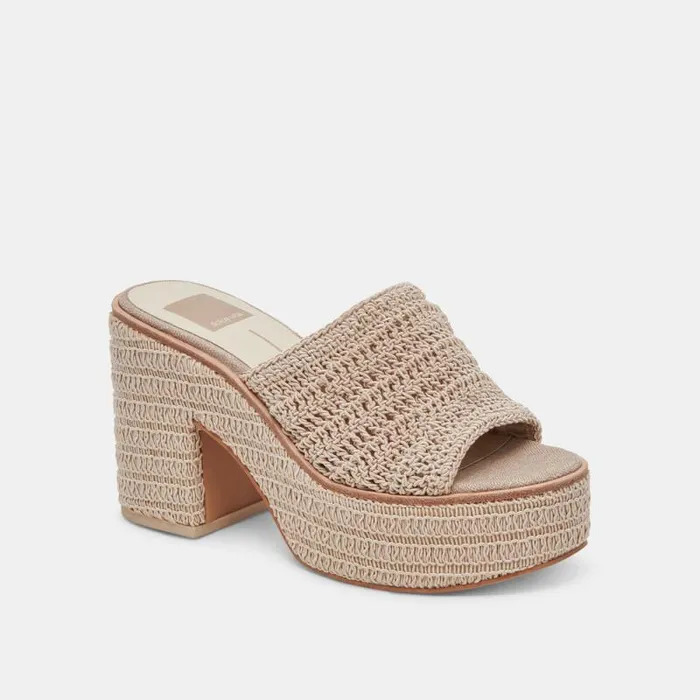 Dolce Vita Ladin Heels Dove Woven Women Heels
