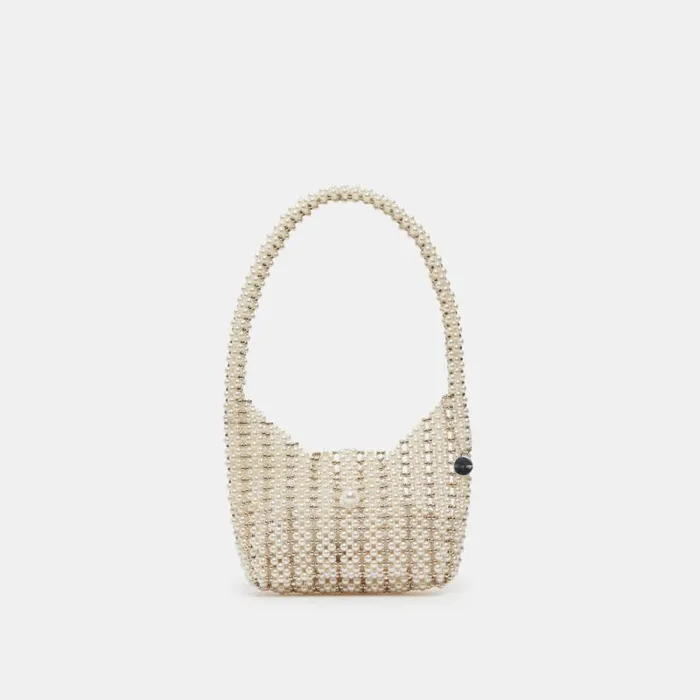 Dolce Vita Lynda Shoulder Bag Pearl Women Handbags