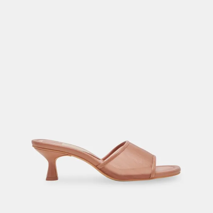 Dolce Vita Meeza Heels Cider Mesh Women Heels