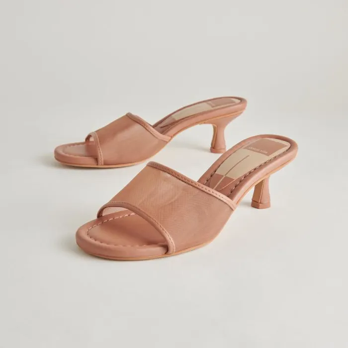 Dolce Vita Meeza Heels Cider Mesh Women Heels