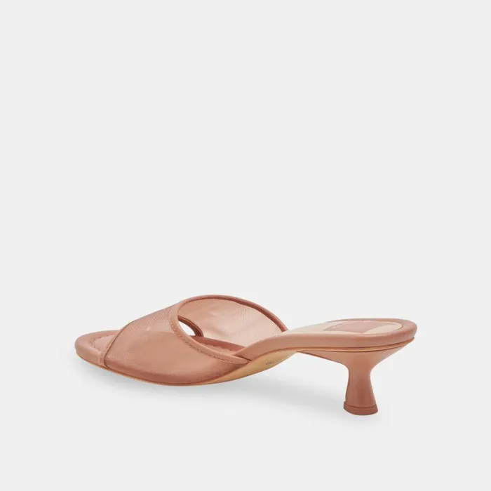 Dolce Vita Meeza Heels Cider Mesh Women Heels