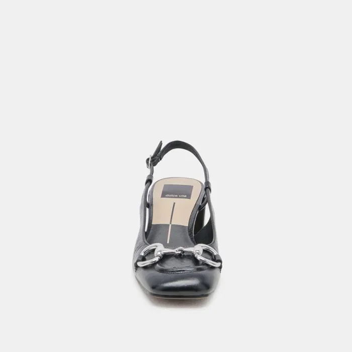 Dolce Vita Melli Heels Midnight Crinkle Patent Women Heels