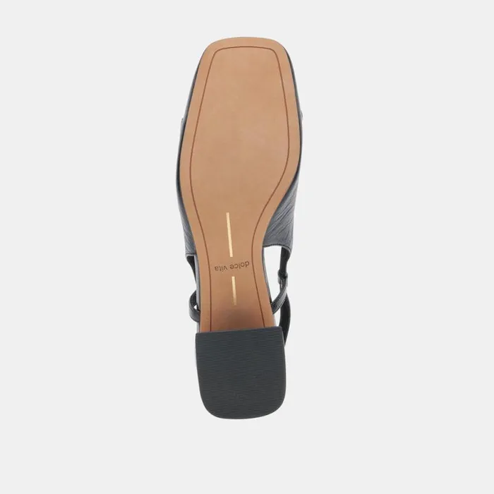 Dolce Vita Melli Heels Midnight Crinkle Patent Women Heels