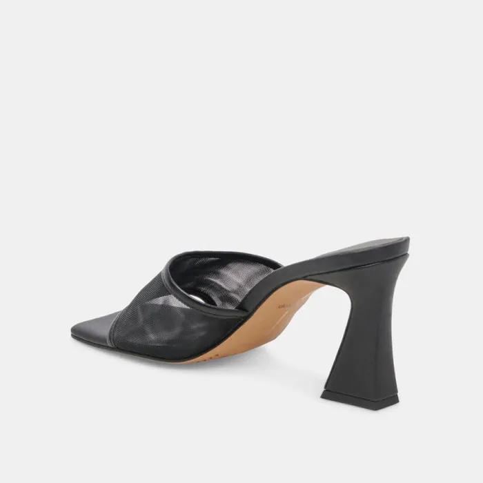 Dolce Vita Narda Heels Onyx Mesh Women Heels