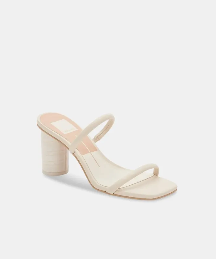 Dolce Vita Noles Heels Ivory Stella Women Sandals