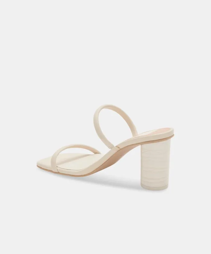 Dolce Vita Noles Heels Ivory Stella Women Sandals