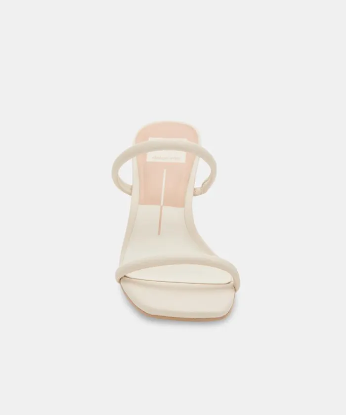 Dolce Vita Noles Heels Ivory Stella Women Sandals
