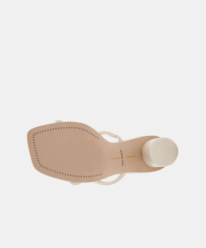 Dolce Vita Noles Heels Ivory Stella Women Sandals