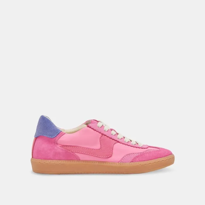 Dolce Vita Notice Sneakers Pink Suede Women Sneakers