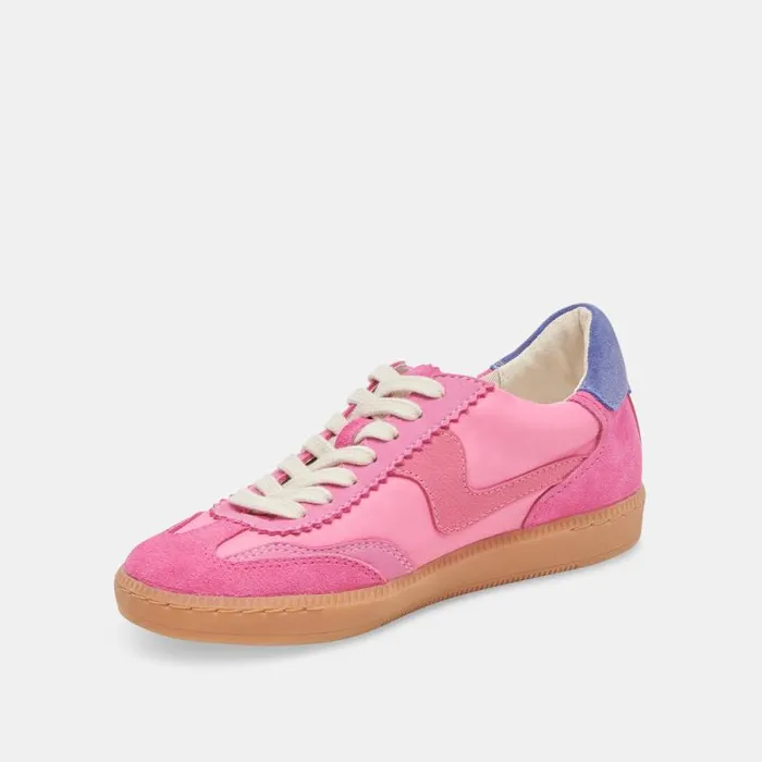 Dolce Vita Notice Sneakers Pink Suede Women Sneakers