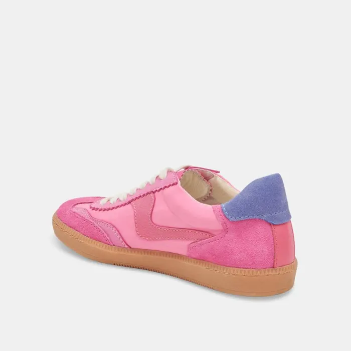 Dolce Vita Notice Sneakers Pink Suede Women Sneakers