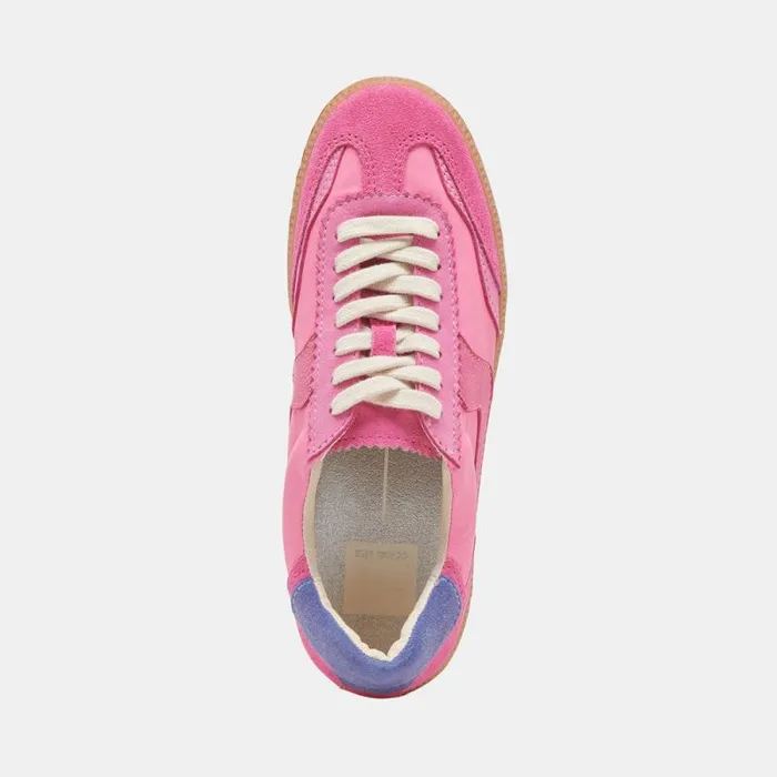 Dolce Vita Notice Sneakers Pink Suede Women Sneakers