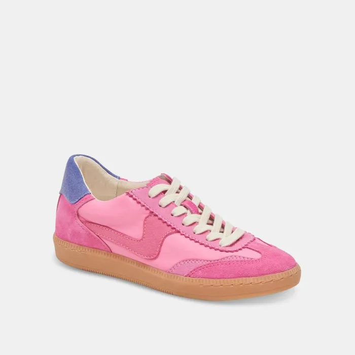 Dolce Vita Notice Sneakers Pink Suede Women Sneakers