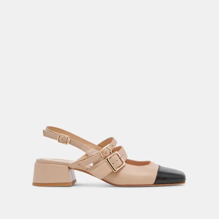 Dolce Vita Patzy Heels Nude Multi Leather Women Heels