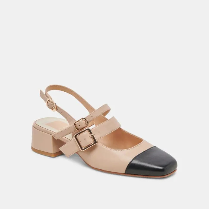 Dolce Vita Patzy Heels Nude Multi Leather Women Heels