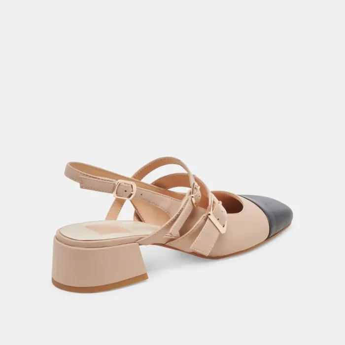 Dolce Vita Patzy Heels Nude Multi Leather Women Heels