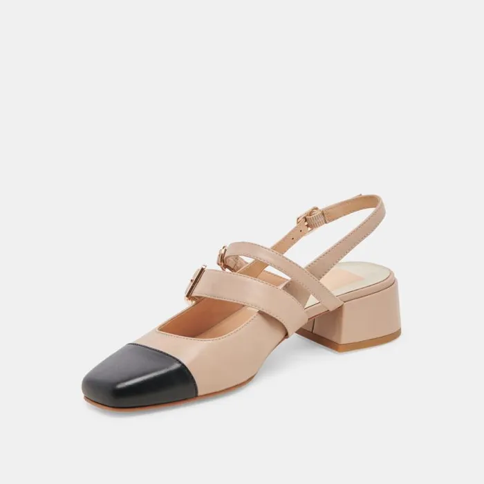 Dolce Vita Patzy Heels Nude Multi Leather Women Heels