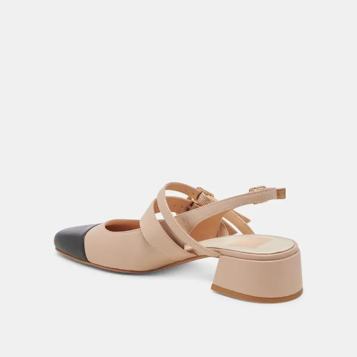 Dolce Vita Patzy Heels Nude Multi Leather Women Heels