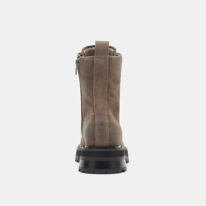 Dolce Vita Ranier Boots Olive Suede Women Boots and Booties