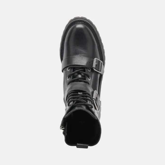 Dolce Vita Ronson Boots Black Leather Women Boots and Booties