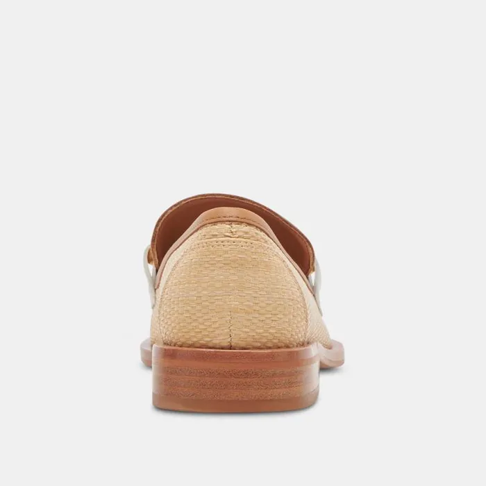 Dolce Vita Sarara Flats Honey Raffia Women Flats and Loafers