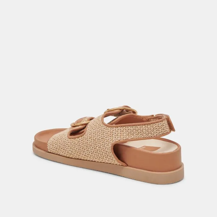 Dolce Vita Starla Sandals Tan Multi Woven Women Sandals