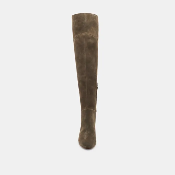 Dolce Vita Sury Boots Army Suede Women Boots and Booties