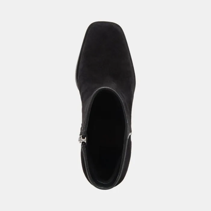 Dolce Vita Susann Booties Onyx Suede Women Boots and Booties