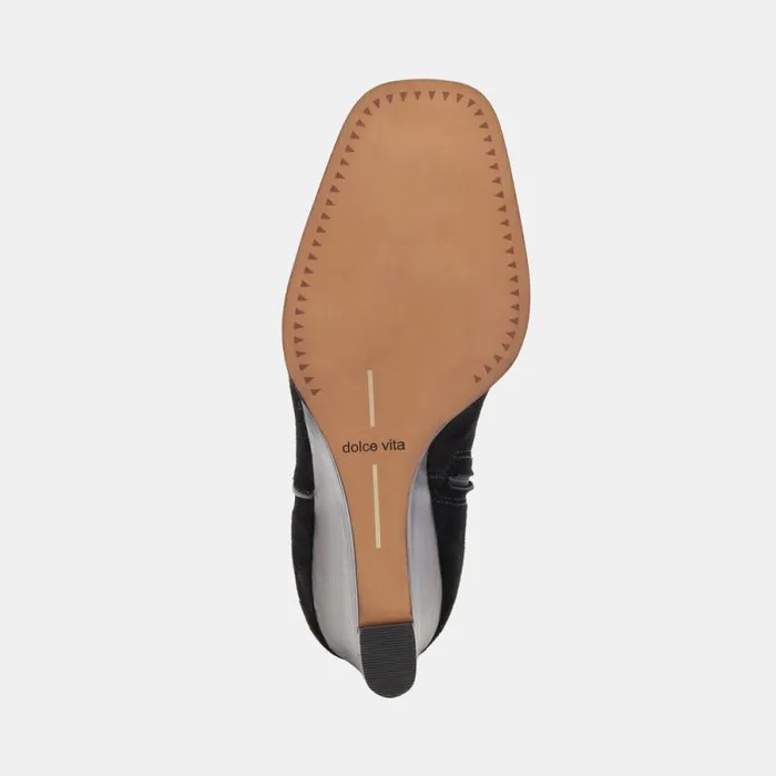 Dolce Vita Susann Booties Onyx Suede Women Boots and Booties