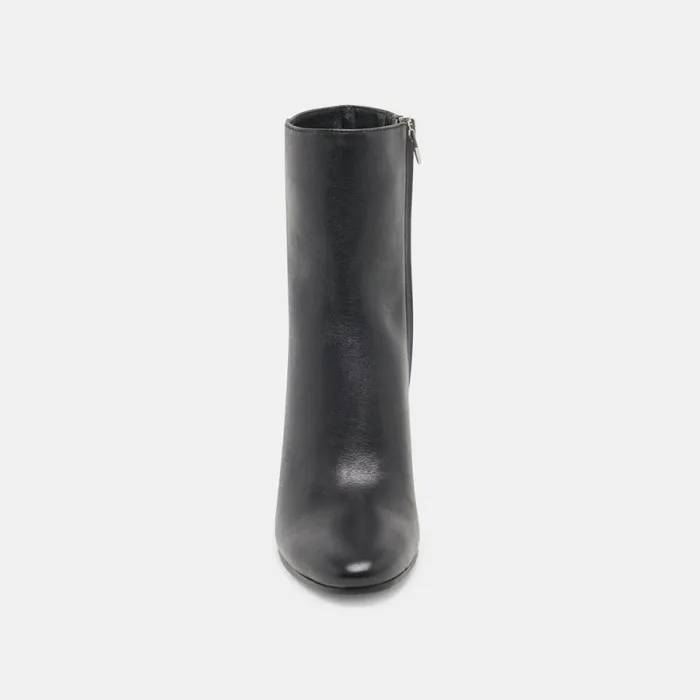 Dolce Vita Suzy Booties Black Leather Women Boots and Booties