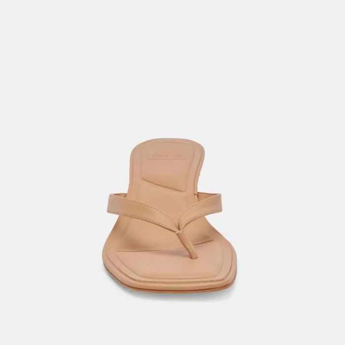 Dolce Vita Tasiah Sandals Light Tan Leather Women Sandals