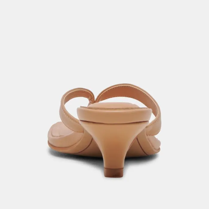 Dolce Vita Tasiah Sandals Light Tan Leather Women Sandals