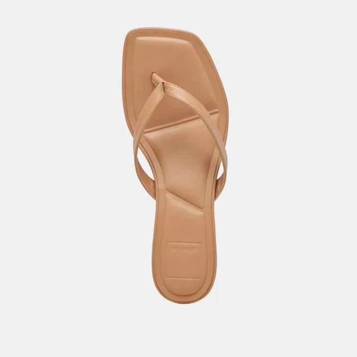 Dolce Vita Tasiah Sandals Light Tan Leather Women Sandals