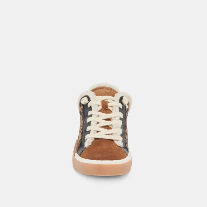 Dolce Vita Zantel Sneakers Leopard Suede Women Mules and Clogs