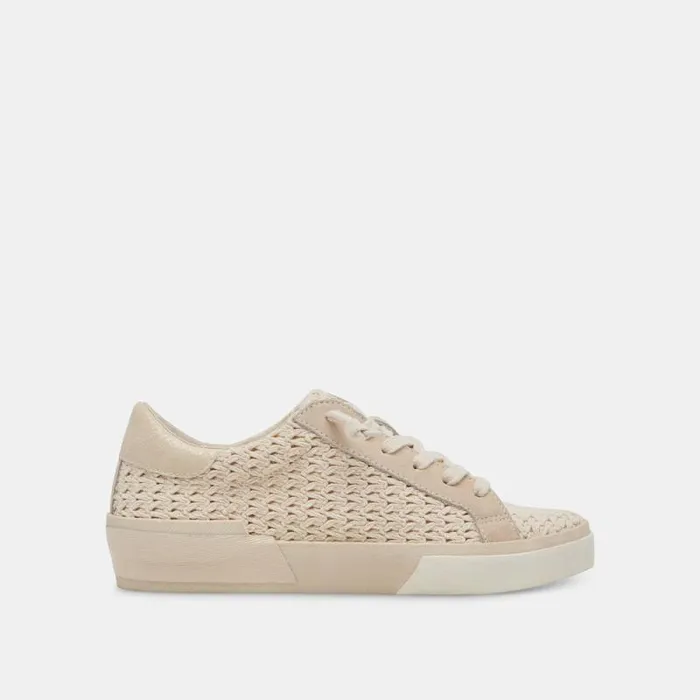 Dolce Vita Zina Crochet Sneakers Sandstone Crochet Women Sneakers