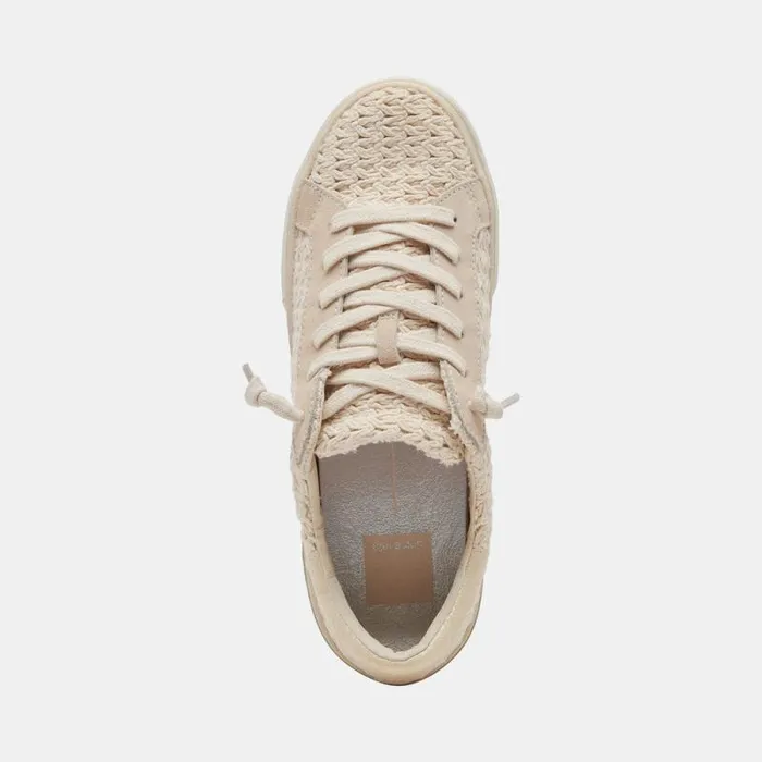 Dolce Vita Zina Crochet Sneakers Sandstone Crochet Women Sneakers