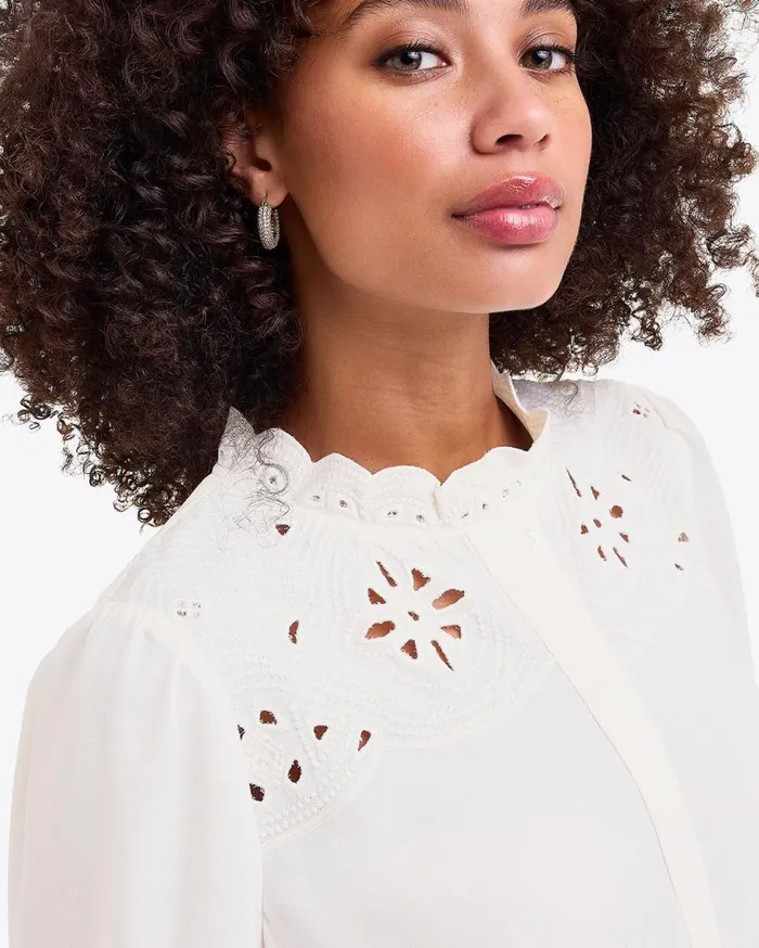 Draper James Bottoms and Skirts Women Covered Placket Button Down