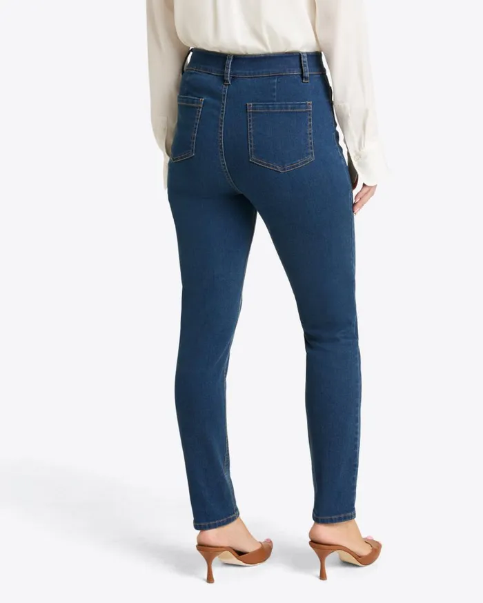 Draper James Bottoms and Skirts Women MidRise Slim Jeans In Medium Wash
