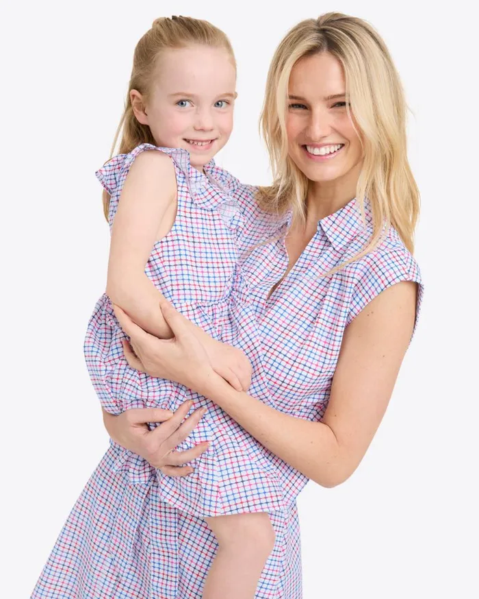 Draper James Dresses Women Girls Ruffle Dress
