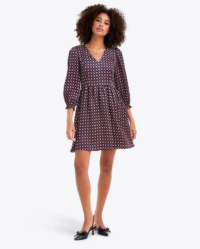 Draper James Extended Sizes Women Connie LongSleeve Dress