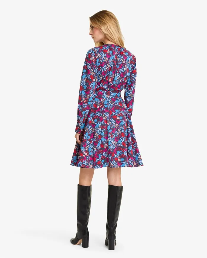 Draper James Extended Sizes Women Imogen Mini Shirtdress In Stretch Poplin