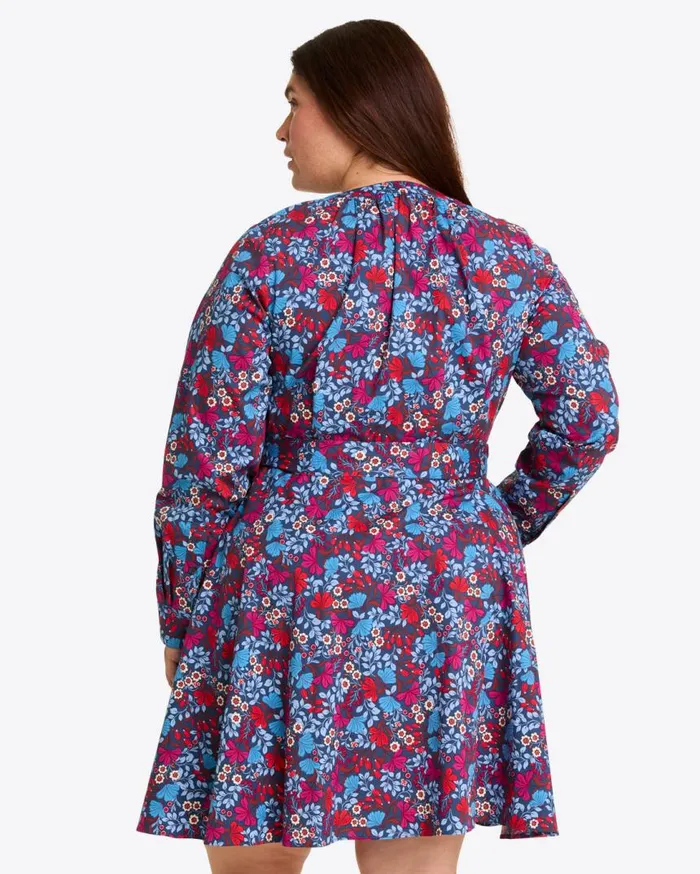 Draper James Extended Sizes Women Imogen Mini Shirtdress In Stretch Poplin