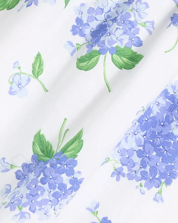 Draper James Extended Sizes Women Shelly Dress In Linen Hydrangea