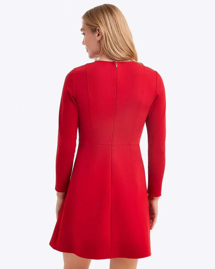 Draper James Lounge and Pajamas Women LongSleeve Sadie Shift Dress In Ponte