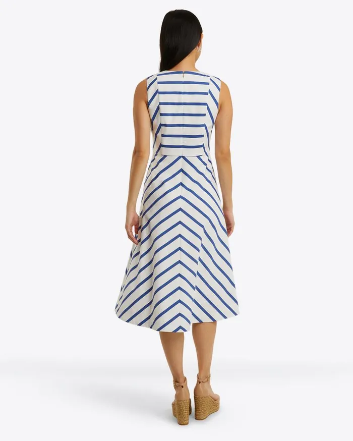 Draper James Midi and Maxi Women Michaela Love Circle Dress In Cotton