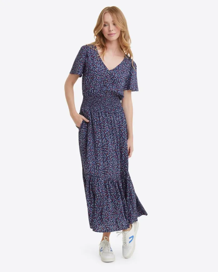 Draper James Midi and Maxi Women Patsy Midi Dress In Wildflower Ditsy