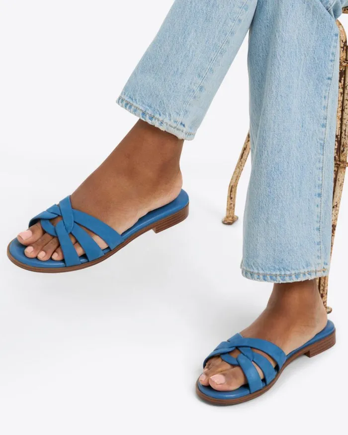 Draper James Shoes Women Andy Sandal In Blue