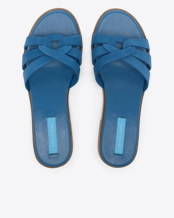Draper James Shoes Women Andy Sandal In Blue
