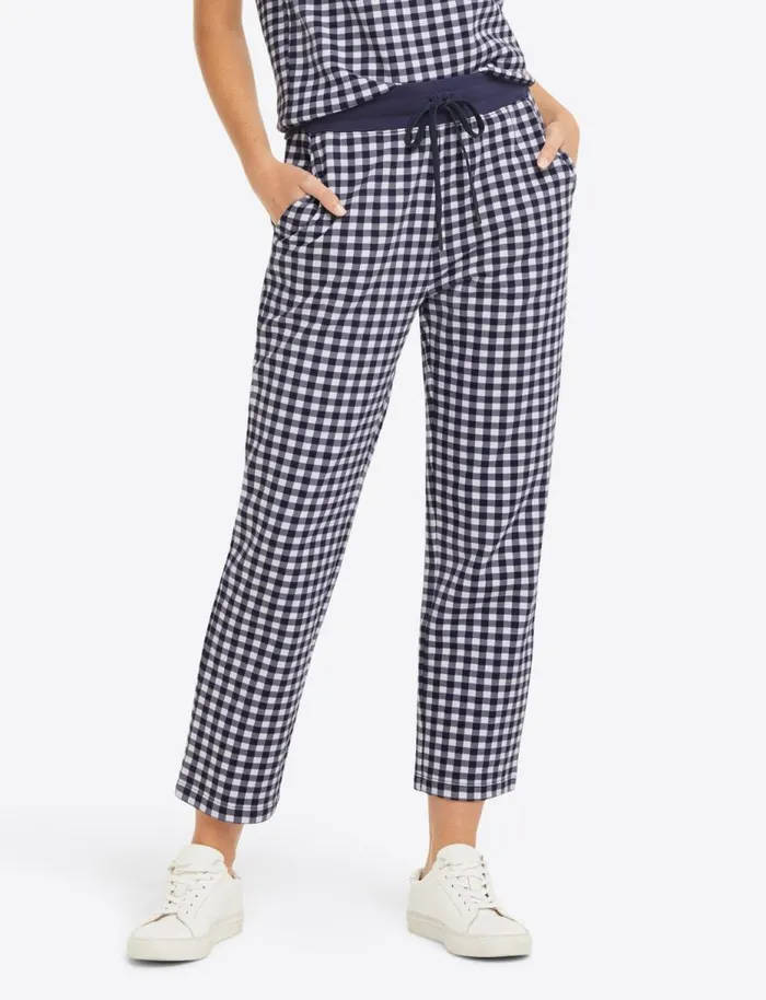 Draper James Sport Women Natalie Sweatpants In Gingham